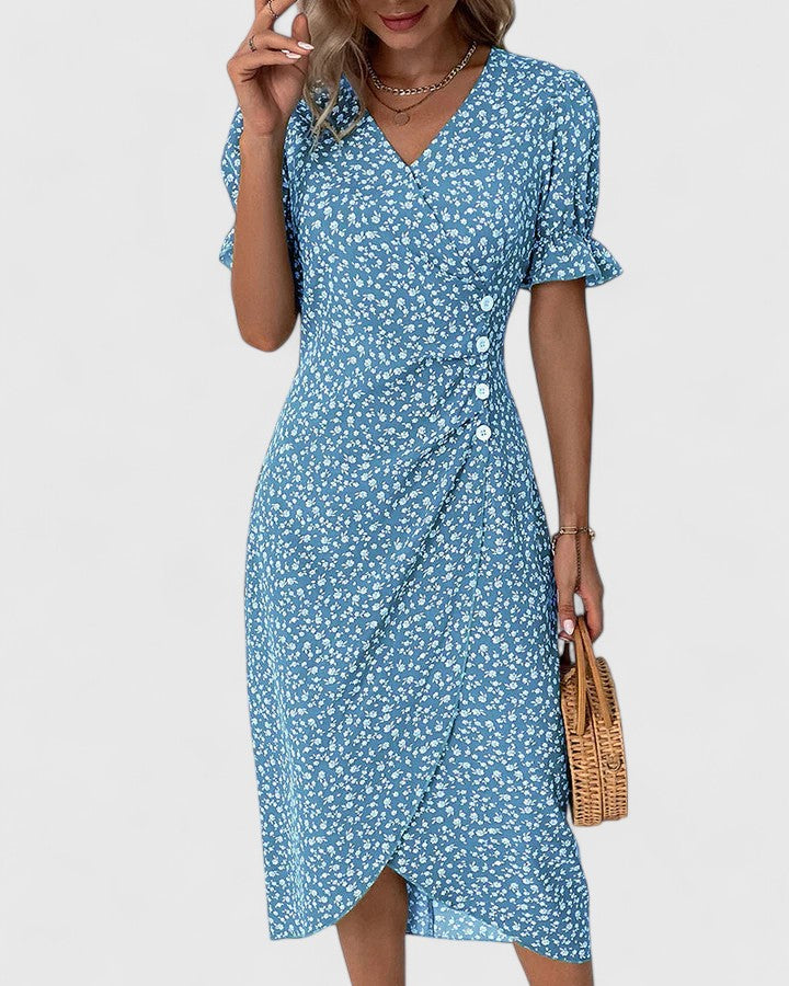 Josiane | Comfortabele zomerjurk met vloeiende pasvorm