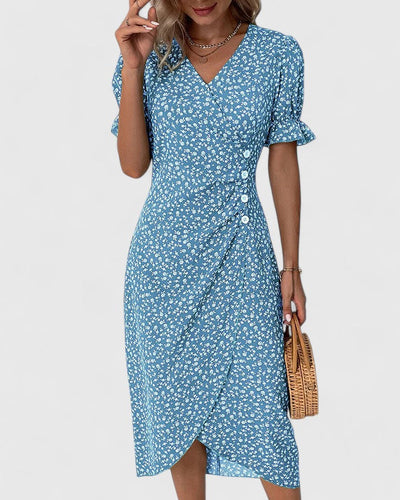Josiane | Comfortabele zomerjurk met vloeiende pasvorm