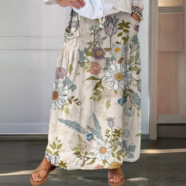 Isola™ – Lange Bohemian Bloemenrok