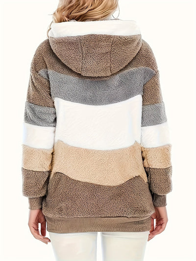 Monique | Gebreide patchwork-trui