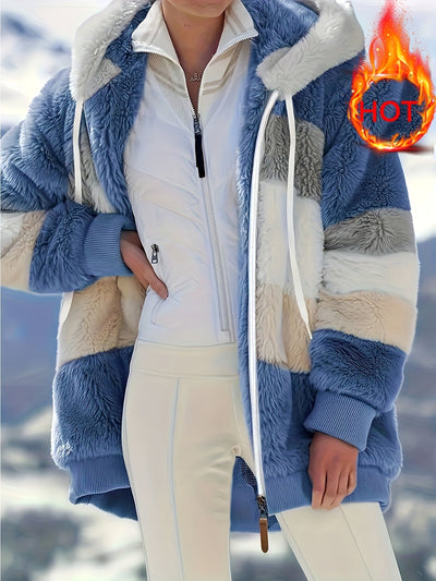 Monique | Gebreide patchwork-trui