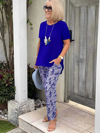 Lottie | Casual Two-Piece Floral Set for Spring