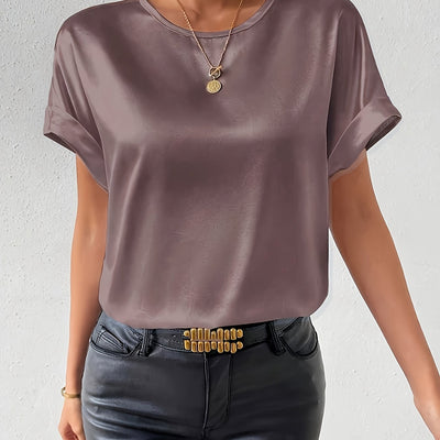 Bernadette | Zomerse top met ceintuurdetail