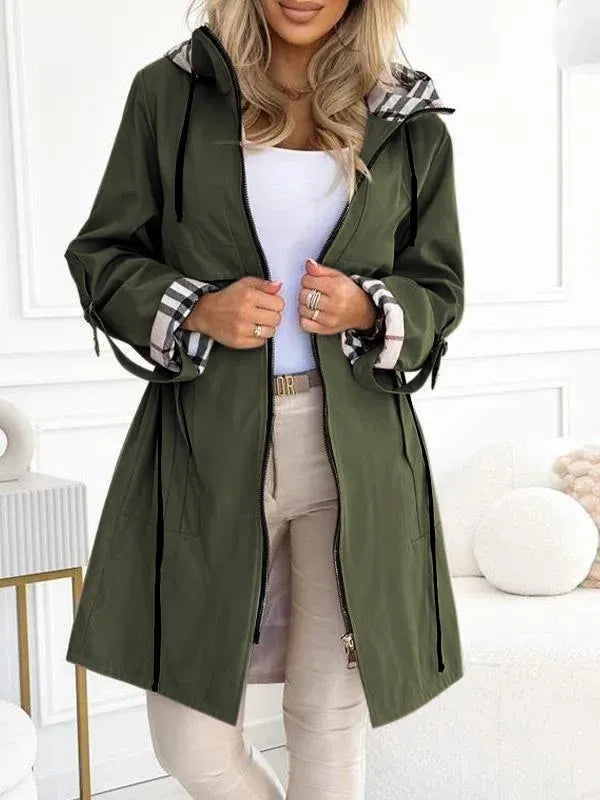 Selene | Elegante jas met capuchon