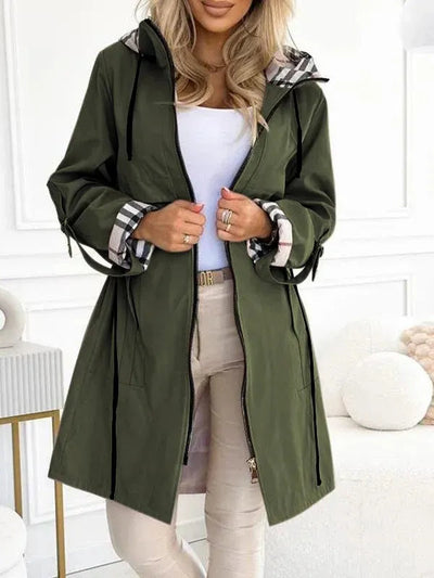 Selene | Elegante jas met capuchon
