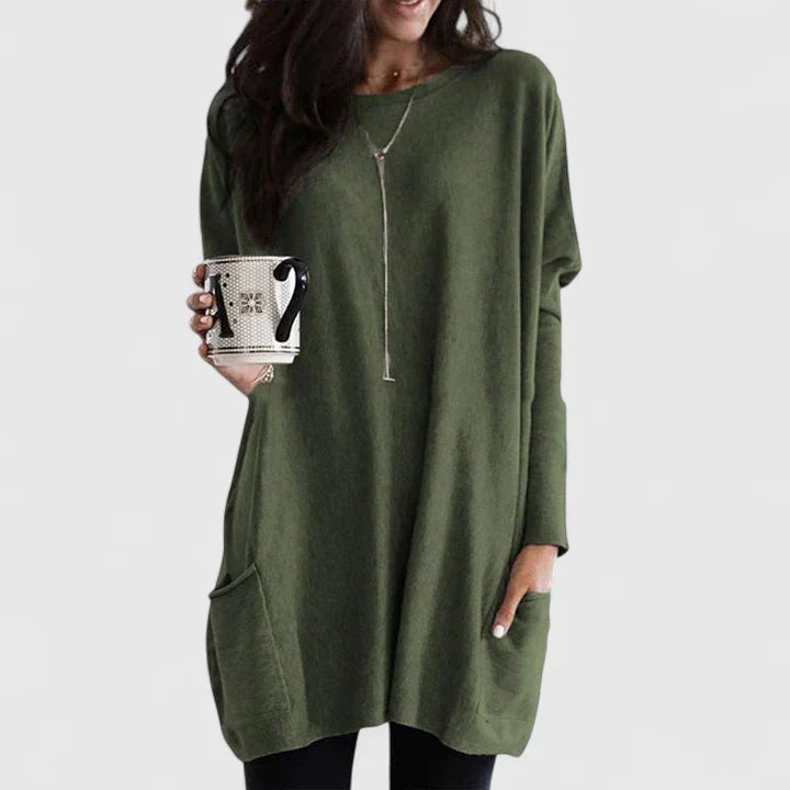 Yara | Comfortabele tuniek met zakken