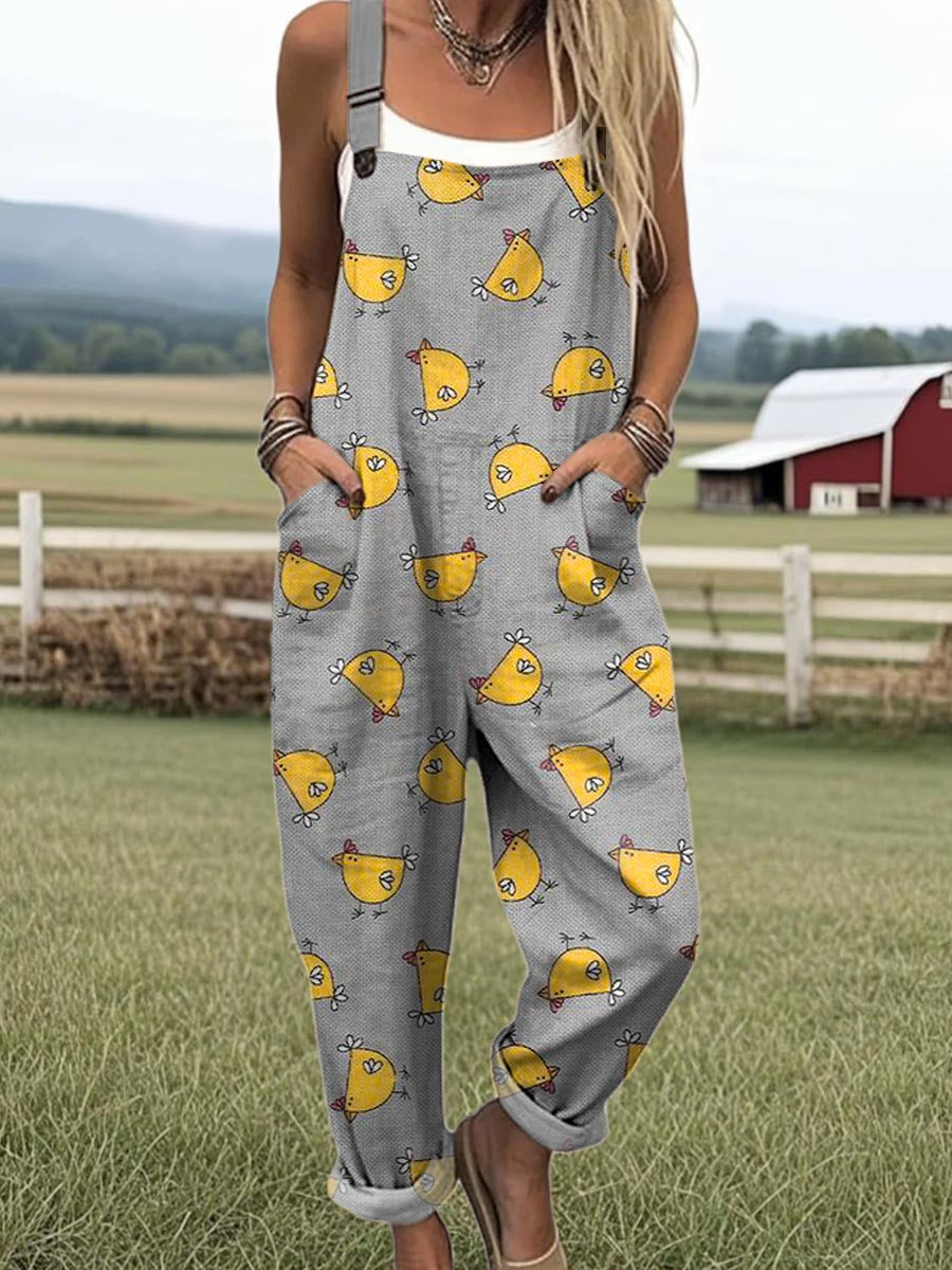 Sélena | Vintage jumpsuit met bloemenprint