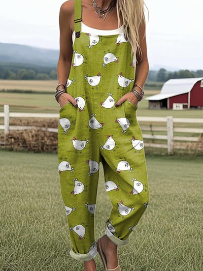 Sélena | Vintage jumpsuit met bloemenprint