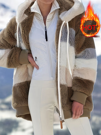 Monique | Gebreide patchwork-trui