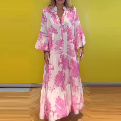 Rosalie | Bloemenjurk met elegante snit en vrouwelijke charme