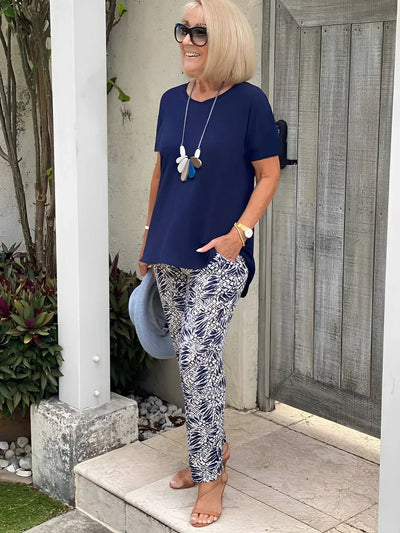 Lottie | Casual Two-Piece Floral Set for Spring