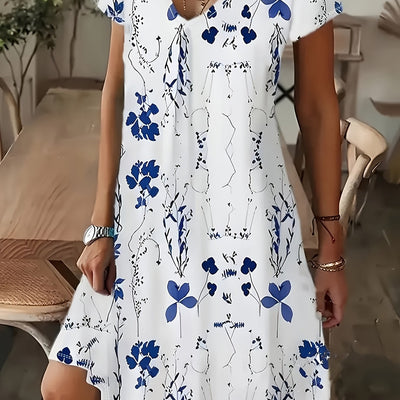 Sylviane | Zomerjurk met stijlvolle eenvoud
