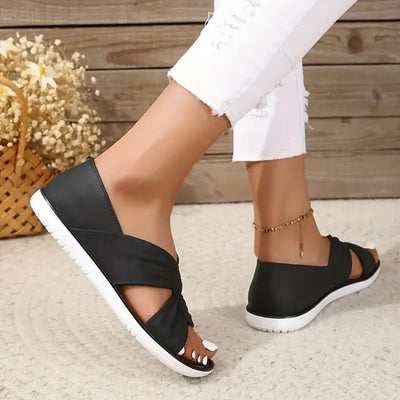 Beatrice | Orthopedische Sandalen met Stijlvolle Strik