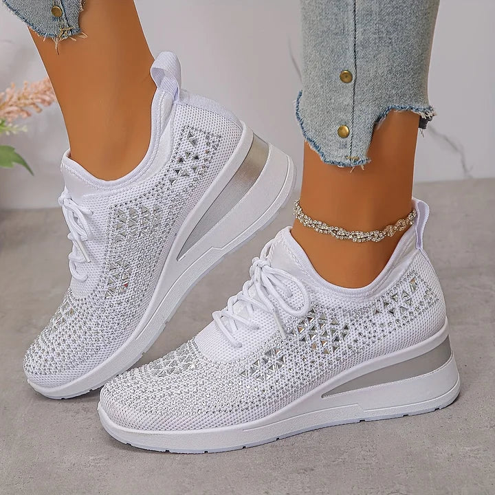 Mireille™ | Orthopedische sneakers met sprankelende elegantie