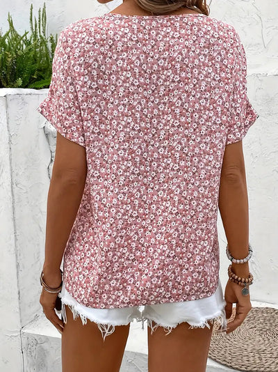 Sophie | Luchtige Vintage Bloemenblouse