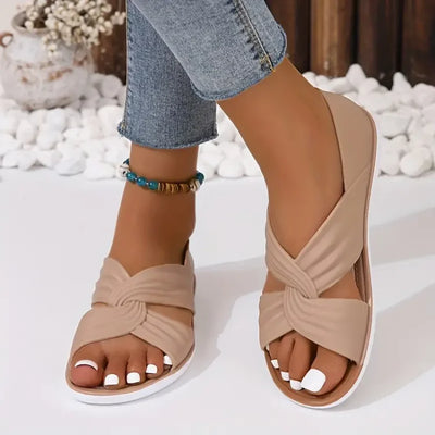 Beatrice | Orthopedische Sandalen met Stijlvolle Strik