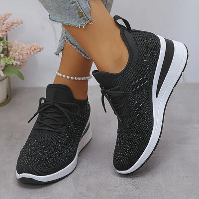 Mireille™ | Orthopedische sneakers met sprankelende elegantie