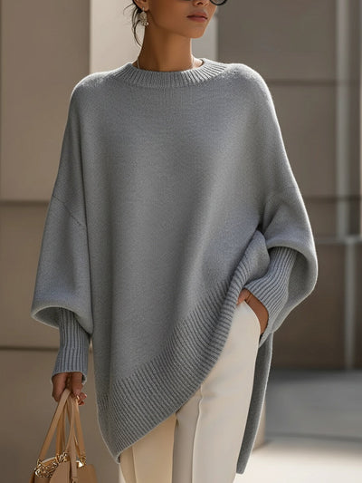 Anneta | Oversized poncho trui