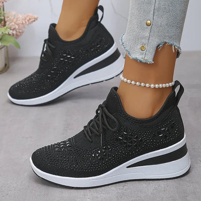 Mireille™ | Orthopedische sneakers met sprankelende elegantie