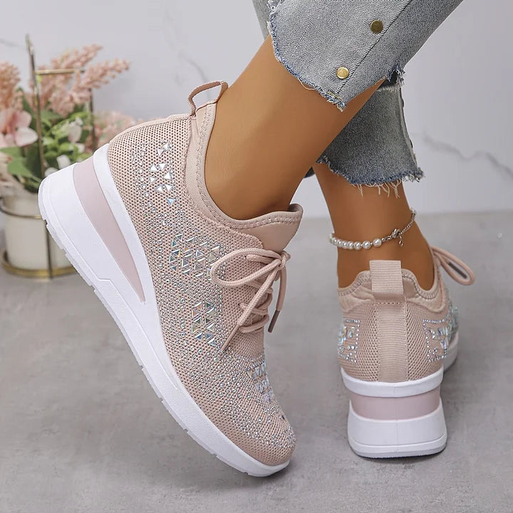 Mireille™ | Orthopedische sneakers met sprankelende elegantie
