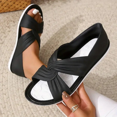 Beatrice | Orthopedische Sandalen met Stijlvolle Strik