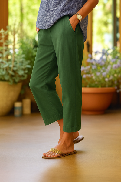 Brigida | Luchtige zomerbroek met elegante pasvorm