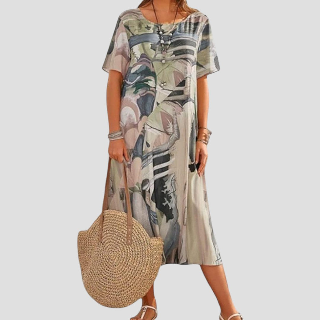 Vianne | Luchtige zomerjurk met boho-uitstraling