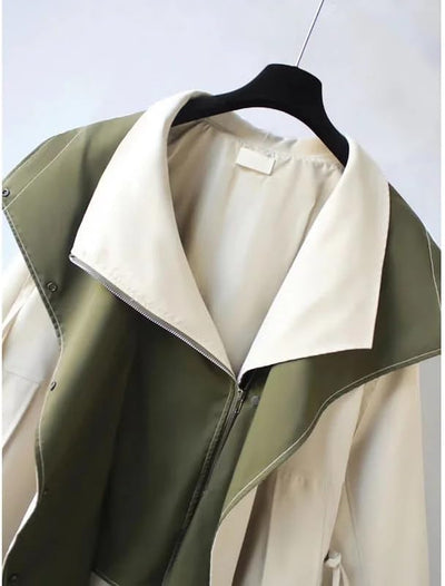 Margot | Winddichte jas met elegante tailleband