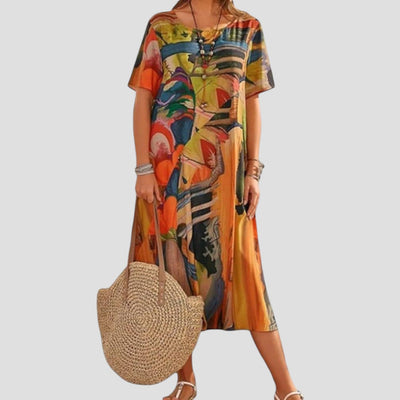 Vianne | Luchtige zomerjurk met boho-uitstraling