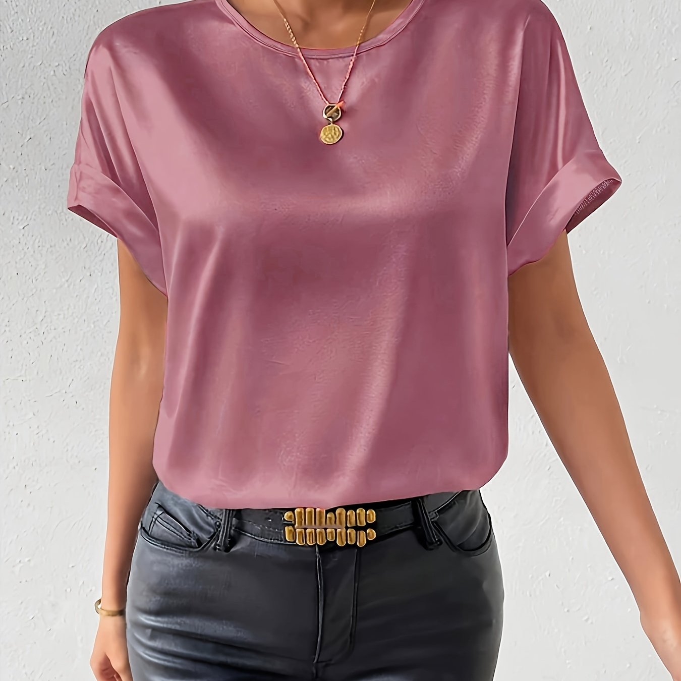 Bernadette | Zomerse top met ceintuurdetail