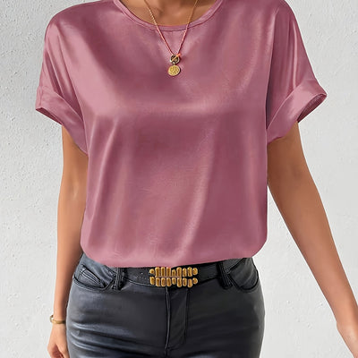 Bernadette | Zomerse top met ceintuurdetail