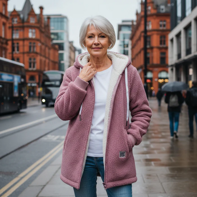 Isabelle | Fleece jas met zachte warmte en elegante look