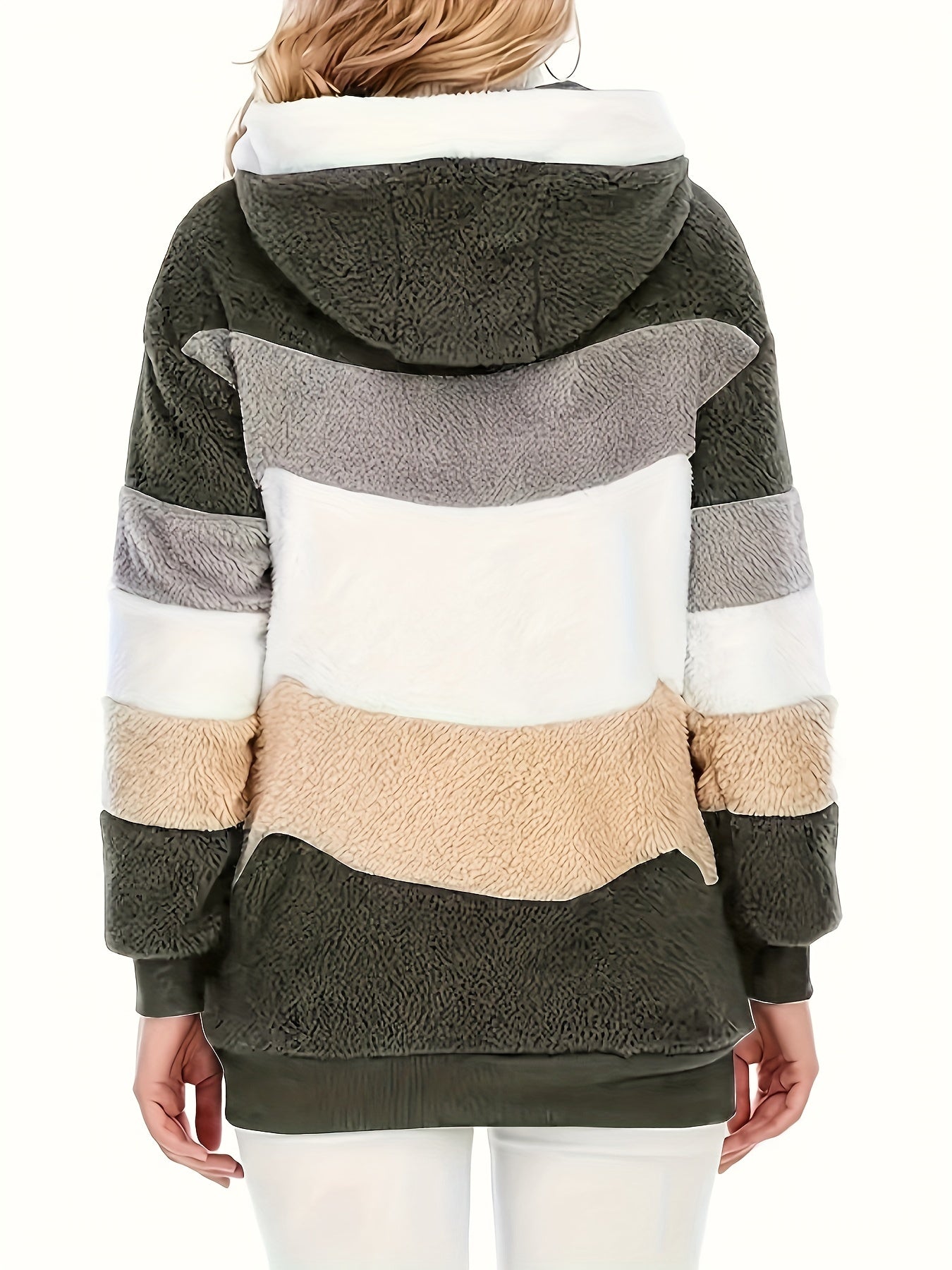 Monique | Gebreide patchwork-trui