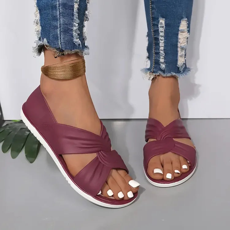 Beatrice | Orthopedische Sandalen met Stijlvolle Strik