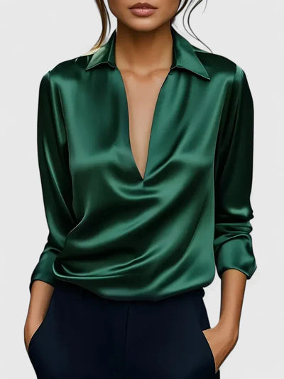 Juliette | Elegante blouse met tijdloze V-hals