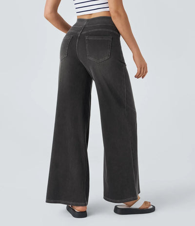 Eva | Elastische Hoge Taille Broek Met Comfortabele Pasvorm