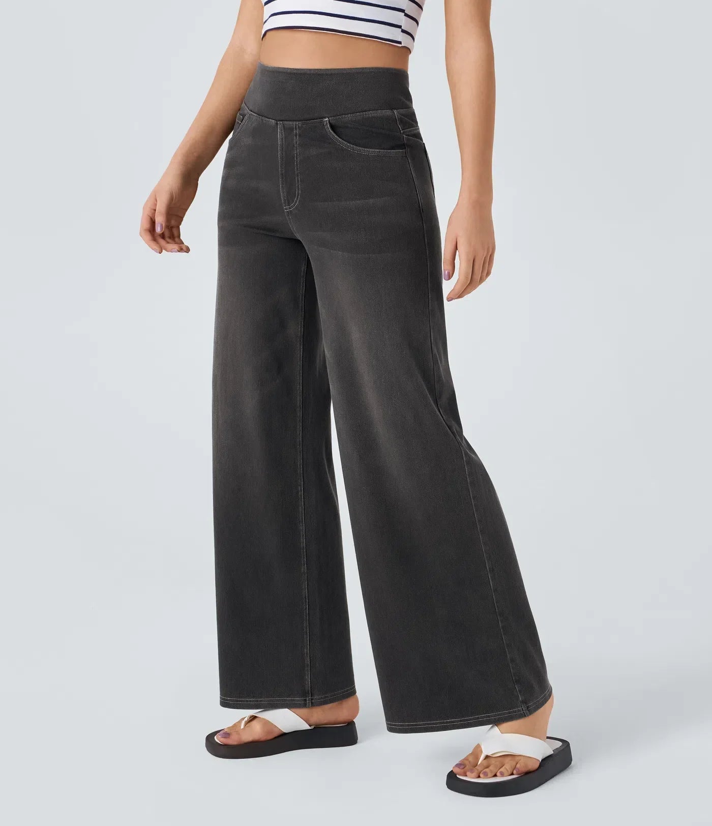 Eva | Elastische Hoge Taille Broek Met Comfortabele Pasvorm