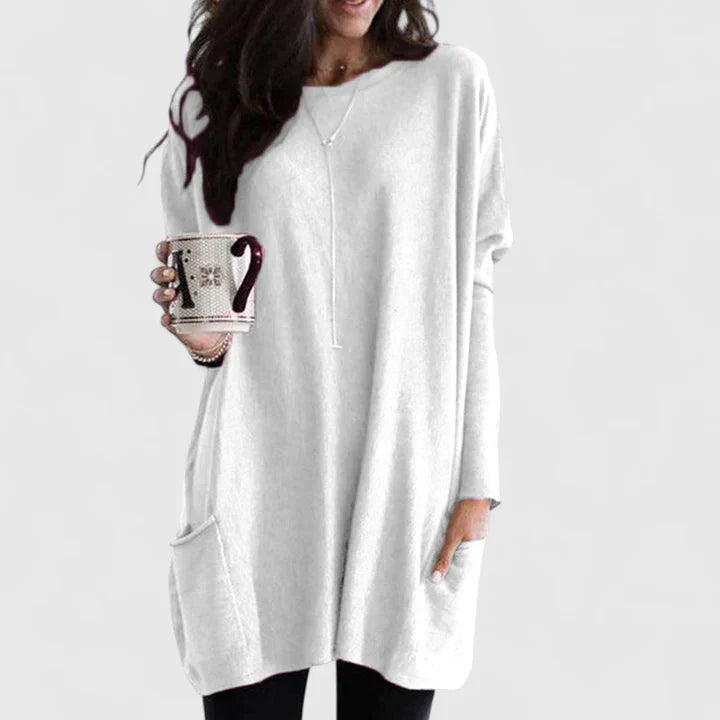 Yara | Comfortabele tuniek met zakken
