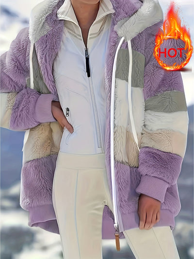 Monique | Gebreide patchwork-trui