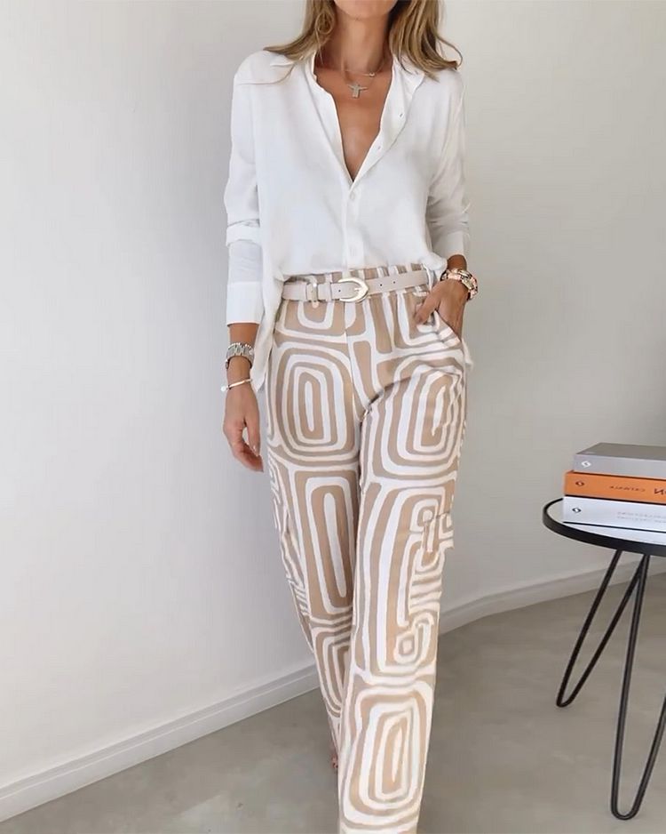 Noémie | Tweedelige Set met Lange Mouwen & Comfort Fit