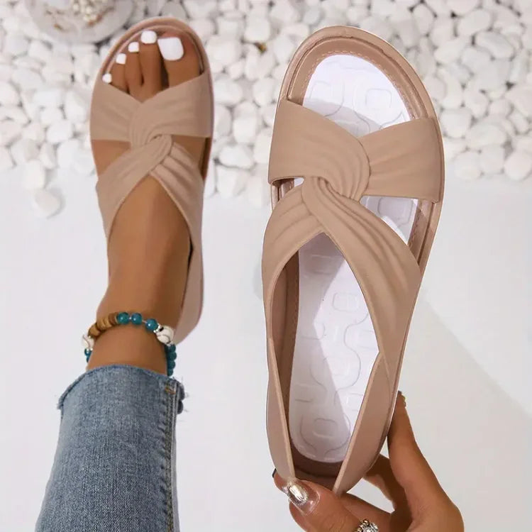 Beatrice | Orthopedische Sandalen met Stijlvolle Strik