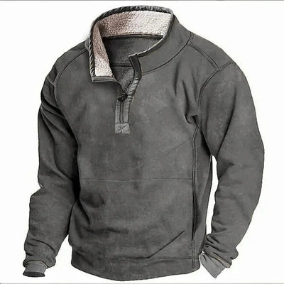 Beeckhoven | Fleece gevoerd herfstshirt