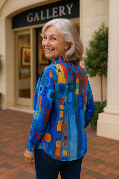 Livia | Artistieke Blouse
