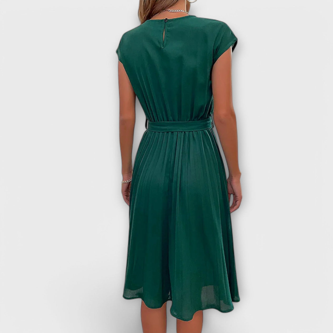 Claire | Casual Plissé Jurk