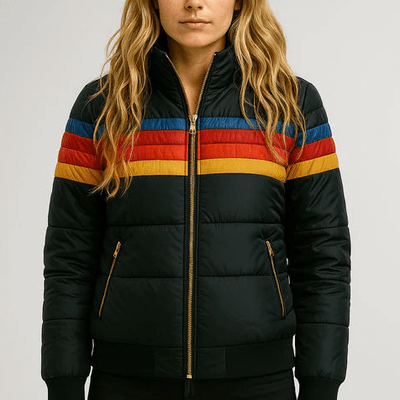 Sentra | De Retro Regenboog Pufferjas