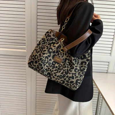 Leonora | Luipaard Charm Tote
