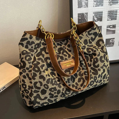 Leonora | Luipaard Charm Tote