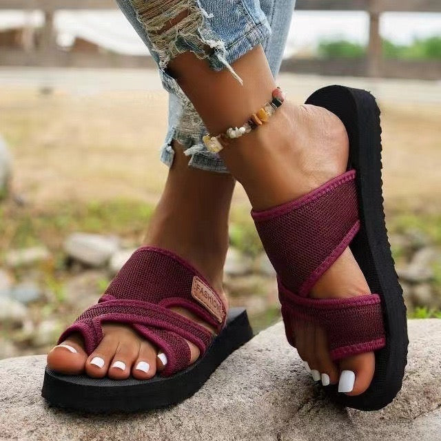 Stefanie | Orthopedische sandalen met brede pasvorm