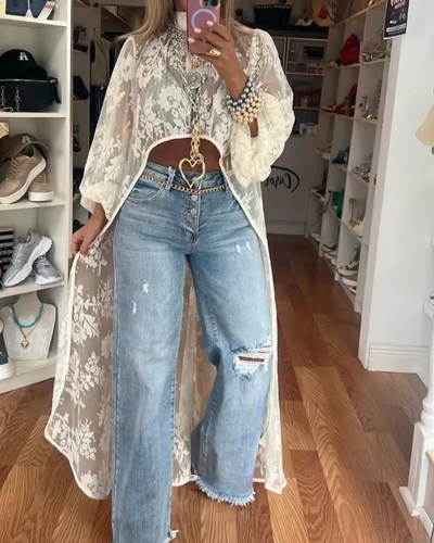 Julisa™ – Kanten Boho Blouse