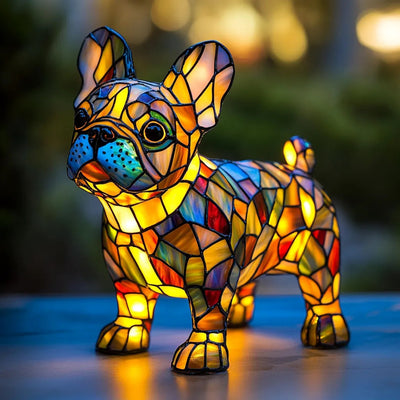Lichtgevende Hond | Handgemaakte Lamp die Harten Laat Stralen